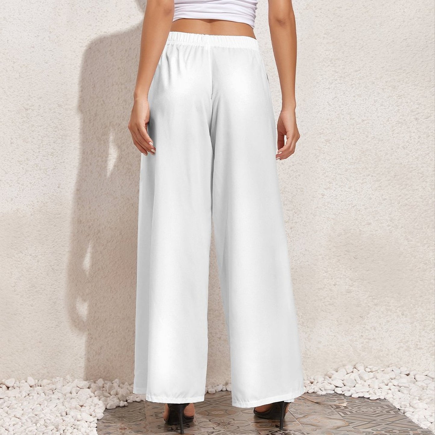 Eclipse Wide-Leg Luxe Pants by Alexander Pandel